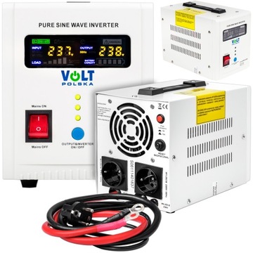 ZASILACZ AWARYJNY PRZETWORNICA UPS PIECA SINUS 500