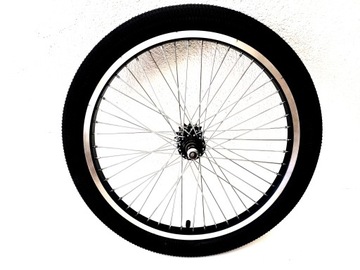 Новое ЗАДНЕЕ колесо в сборе для BMX 20 дюймов, 48 часов + FREESPEED + ШИНА + ТРУБА
