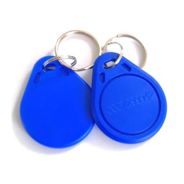 100 шт. RFID уникальный 125 кГц EM4100 Blue Penden