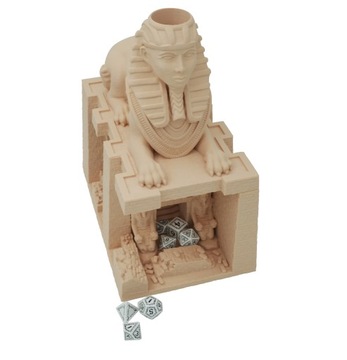 Sfinks strażnik ruin wielka wieża do kości - Dice Tower Beżowy
