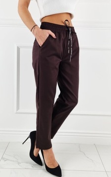 ЭЛЕГАНТНЫЕ ЖЕНСКИЕ БРЮКИ НА ЭЛАСТИКЕ 7/8 больших размеров