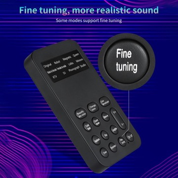 внешняя звуковая карта мобильного телефона с функцией смены голоса со встроенным несколькими звуками