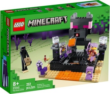 KLOCKI LEGO MINECRAFT 21242 ARENA ENDU WOJOWNIK ENDU PREZENT DZIEN DZIECKA