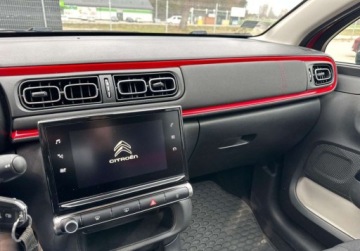 Citroen C3 III Hatchback 1.2 PureTech 82KM 2019 Citroen C3 1.2PureTech 12V 83KM Salon Polska F-Vat 23 1.2 Benzyna 83KM, zdjęcie 9