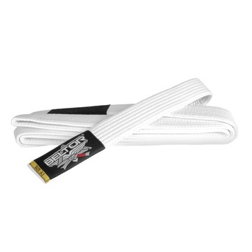 BELTOR PAS DO KIMONA BJJ GI WHITE / BIAŁY A3 KIMONO WYTRZYMAŁY 305 CM