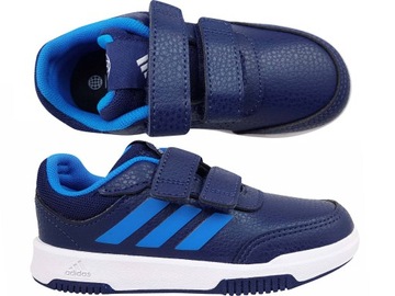 ADIDAS TENSAUR BUTY DZIECIĘCE NA RZEPY GRANATOWE
