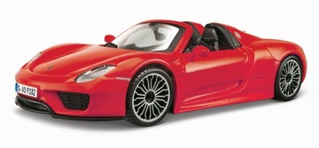 Porsche 918 Spyder czerwony 1:24 Bburago 18-21076