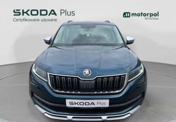 Skoda Kodiaq I SUV 2.0 TSI 190KM 2020 Skoda Kodiaq Scout 4x4, DCC, Kamera 360, Hak, Panorama, ACC, Fotel z pamie, zdjęcie 10