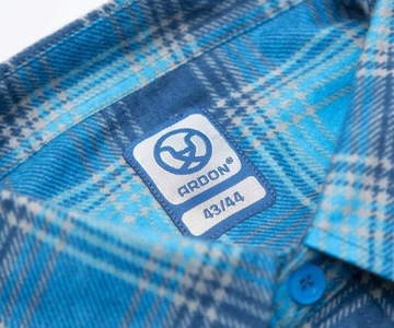 Koszula flanelowa niebieska Ardon URBAN 41-42