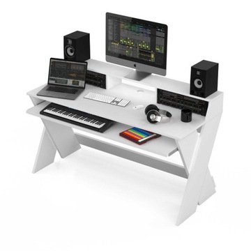 Glorious Sound Desk Pro White - Biurko do studia