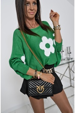 ПОВСЕДНЕВНЫЙ ВЕСЕННИЙ ДЖЕМПЕР С ШИРОКИМ ЦВЕТОМ! WZ.3