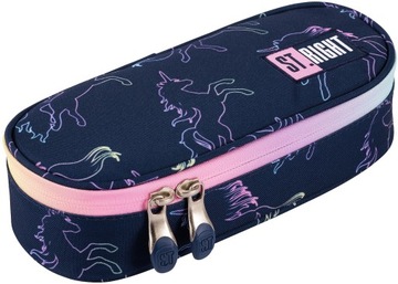 PIÓRNIK SZKOLNY SASZETKA ORGANIZER usztywniona UNICORN JEDNOROŻEC ST.RIGHT