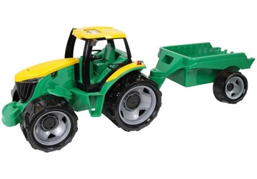 TRAKTOR Z PRZYCZEPĄ GIGANT CIĄGNIK LENA