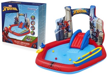 Dmuchany wodny Plac Zabaw SpiderMan Bestway 98793 basen prezent brodzik