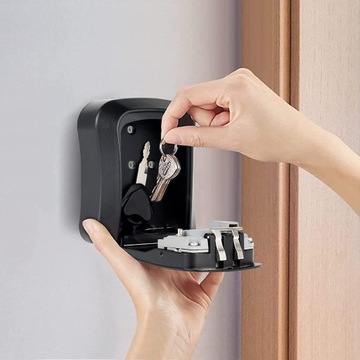 МЕТАЛЛИЧЕСКИЙ ЯЩИК, КАССЕТА, СЕЙФ ДЛЯ КЛЮЧЕЙ, КОМБИНАЦИЯ, ПЕРЕМЕННЫЙ КОД, ШКАФНИК