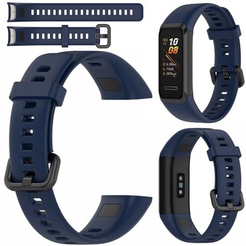 Pasek silikonowy opaska do smartband Huawei Band 4 - RÓŻNE KOLORY DO WYBORU
