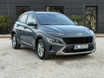Hyundai Kona I Crossover Facelifting 1.0 T-GDI 120KM 2021 Hyundai Kona 1.0 T-GDI Style DCT, Salon PL! 1