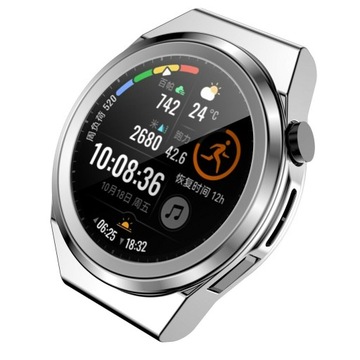 СИЛИКОНОВЫЙ ЧЕХОЛ ДЛЯ HUAWEI WATCH GT RUNNER СЕРЕБРЯНЫЙ