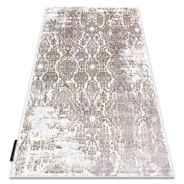 DYWAN GLAMOUR 160x220 ORNAMENT złoty/krem #GR4363