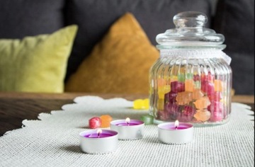 Хрупкие свечи Tealight Healters 90pcs Candle Set Saint Gift Set Set