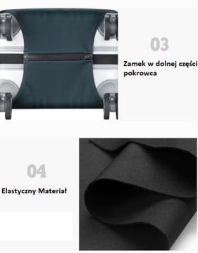 POKROWIEC NA WALIZKĘ OCHRONNY COVER MAPA XL