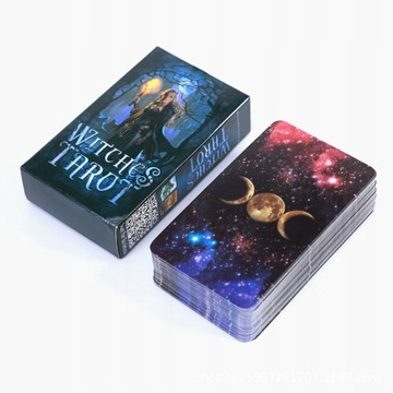 НАБОР КЛАССИЧЕСКИХ КАРТ ТАРО ВЕДЬМЫ ТАРО 78 ШТ.