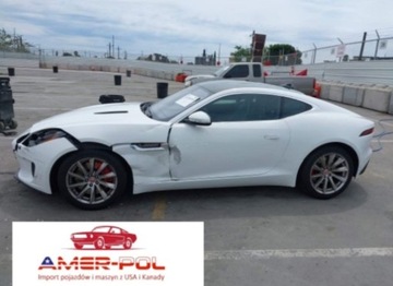 Jaguar F-Type Coupe Facelifting 3.0 V6 S/C 340KM 2018 Jaguar F-Type 2018 JAGUAR F-TYPE 340HP 3.0 Benzyna 340KM