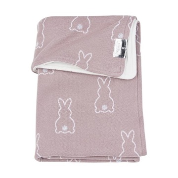 Meyco Baby X Mrs.Keizer Rabbit velvet kocyk - lilac - 100x150cm