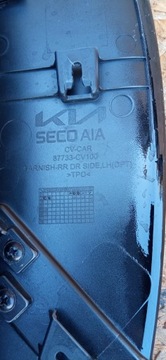 KIA EV6 2021- LIŠTA VRSTVA DVEŘE LEVÝ ZADNÍ 87733-CV100