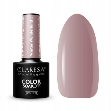 CLARESA Lakier hybrydowy WINTER WONDERLAND 3 5g