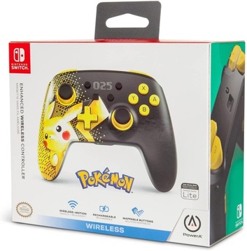 Беспроводная панель PowerA SWITCH Pokemon Pikachu 025