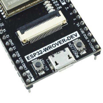Плата ESP32 с камерой ESP32-WROVER-E CAM WiFi + BLE 4.2