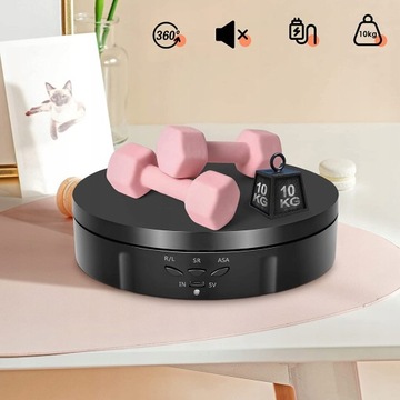 Электрический вращающийся на 360° презентационный стенд