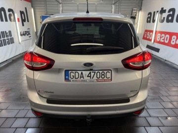 Ford C-MAX II Grand C-MAX Facelifting 1.5 EcoBoost 150KM 2016 Ford C-MAX TITANIUM jedyny tak wyposazony unikat bezwypadkowy ledy kamera, zdjęcie 5
