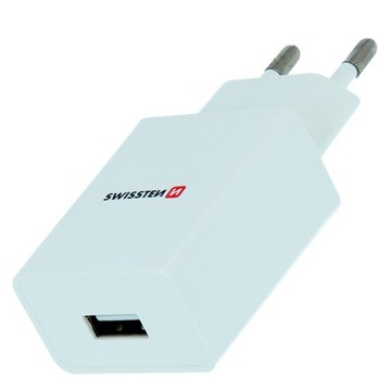 Дорожное зарядное устройство USB-адаптер питания 1А 5Вт SWISSTEN