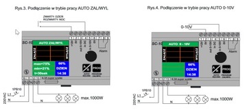 Sterownik oświetlenia LED kurników SC-10