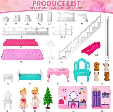 Dollhouse Dream of the Girl Fairy Tale 4 Pietra 10 Accessories