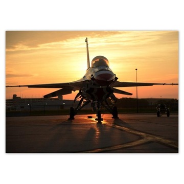 Plakaty A2 POZIOM F16 Thunderbird