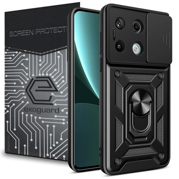 ETUI PANCERNE OBUDOWA + SZKŁO do XIAOMI REDMI NOTE 13 PRO 5G / POCO X6 5G