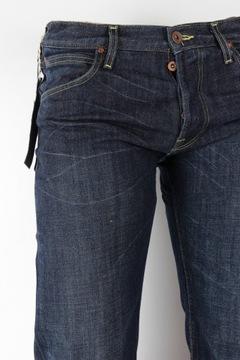 LEE CHASE RELAXED TAPERED SPODNIE JEANSY W30 L32