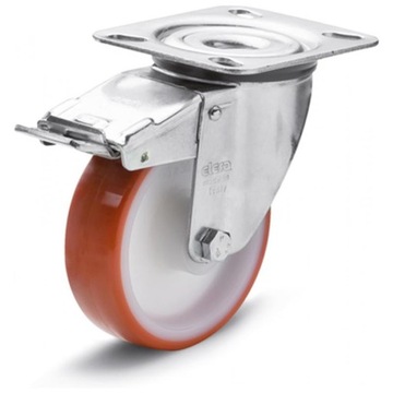 KOŁO KÓŁKO KOŁA obrotowe z hamulcem fi 125mm 220kg
