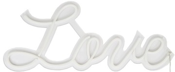 LED LOVE INSTRUCTION, неоновая подсветка, 73x33см