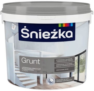 ŚNIEŻKA GRUNT LATEKSOWA EMULSJA PODKŁADOWA 5L