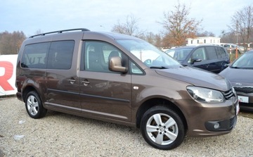 Volkswagen Caddy III Kombi Facelifting 1.6 TDI 102KM 2011 Volkswagen Caddy DSG - Long 7 miejsc - Bezwypdakowy - serwis - Oplacony, zdjęcie 10