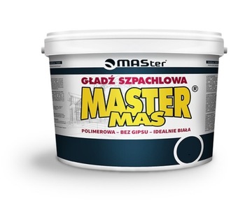 MASTER MAS GOTOWA GŁADŹ SZPACHLOWA BIAŁA 1,5KG
