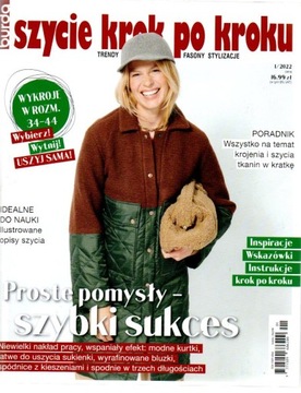 BURDA 1/2022 szycie krok po kroku