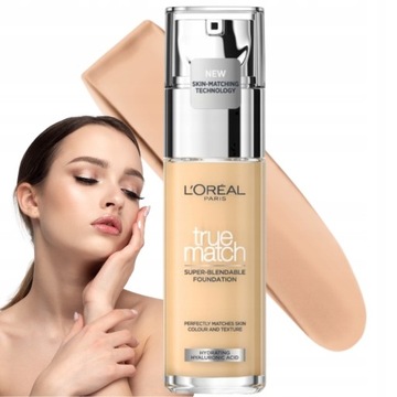 LOREAL True Match Podkład N1 Nude Ivory