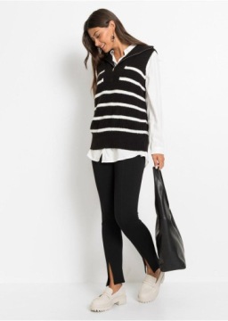 ЖИЛЕТ-ДЖЕМПЕР В ПОЛОСКУ__44