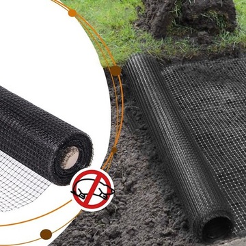 СЕТКА ПРОТИВ КРОТОВ СИЛА 2х200м 40г ПЛОТНАЯ ПРОЧНАЯ + 100 ЯКОРЕЙ