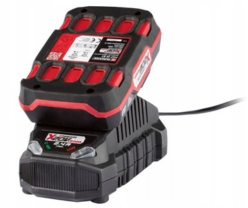 Парковый аккумулятор BATTERY 20 В 2 Ач + зарядное устройство 2,4 А для быстрой зарядки